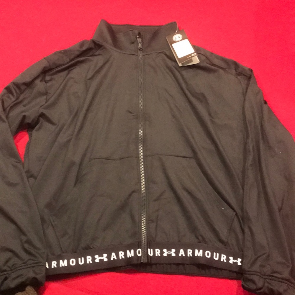 Under Armour black zip up jacket